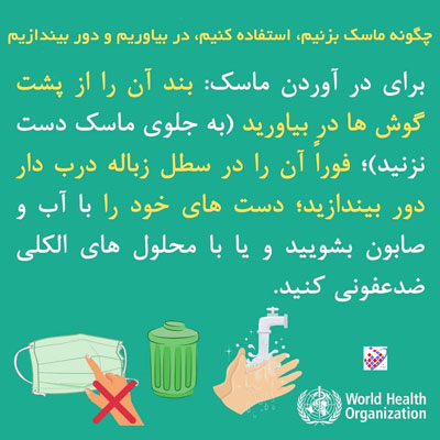 چگونه از ماسک استفاده کنیم6